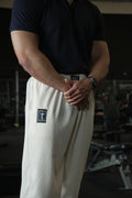 Muscle-Gym Pants | Crème